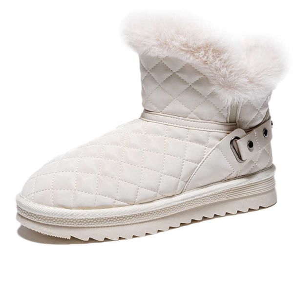 

boots 2023 new winter fashion snow women shoes comfortable light thickened plush non-slip size 35-40 221215, Black