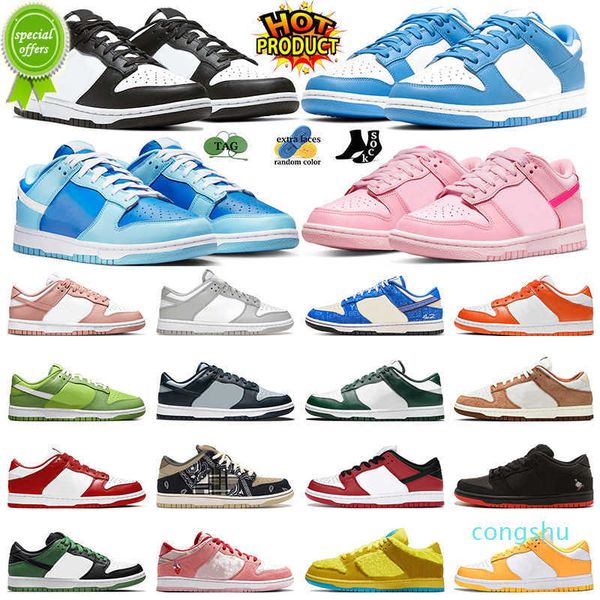 

2023 basketball shoespanda dunks casual shoes for men women triple pink argon jackie robinson unc grey fog rose whisper laser orange trainer