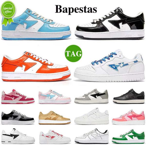 

2023 basketball shoescasual shoes sk8 men women bapesta shoe a bapestas sta low abc camo stars white green beige sude red black ge sax mens