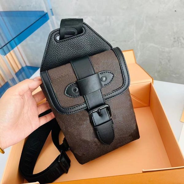 

men's and women's phone bag chesthandbags metal fashion shoulder bags crossbody luxury messenger tote bag