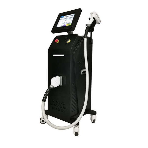 

high power 1200w 808 755 1064nm diode laser hair removal machine, Black