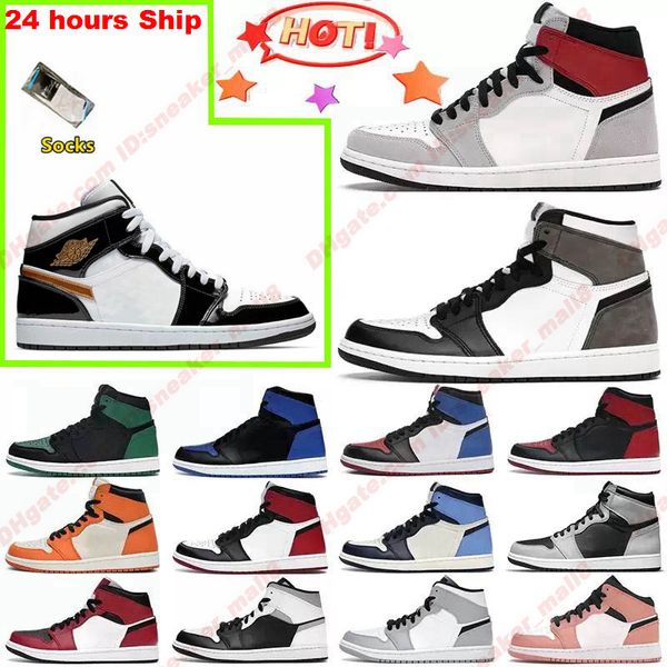 

infant jumpman 1 basketball shoes 1s children university blue boy girl kids hyper royal sneakers light smoke grey trainers size eur 26-35 ho, Black