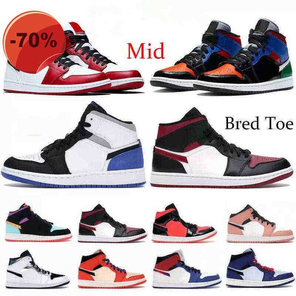 

dress shoes designer sneakers trainers running unc hyper royal homage to home university blue men sport 2022 umpman 1 twist chicago og high, Black