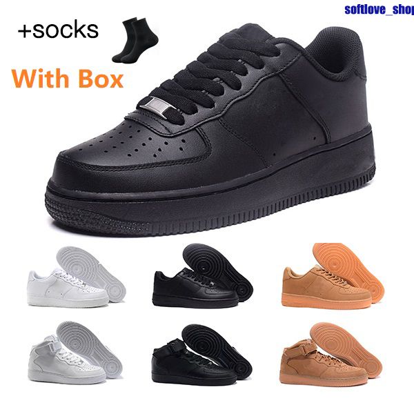 

2022 mens women running shoes sneakers socks des chaussures schuhe scarpe zapatilla classic high low triple white black brown outdoor fashio, White;red