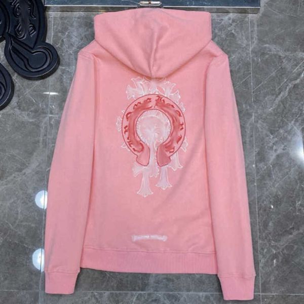 

luxury mens fashion jackets sweatshirts designer hoodies men women zipper cross scroll simple hooded sweater pullover hoodie casual coat ja, Black;brown