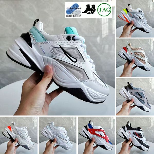 

2022 casual shoes m2k tekno women dad sneakers beige black all white camo trainers men designer size 36-46