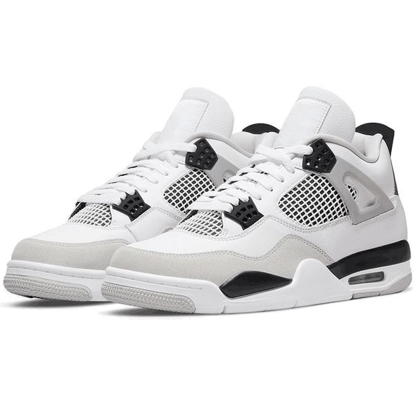 

4 basketball shoes for men women 4s military black cat sail red thunder white oreo cactus jack blue university infrared cool