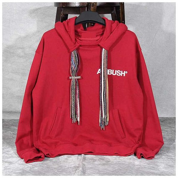

ambush and women 2023 loose street hip hop dirty piil cat hoodie harajuku sweatshirt pink clothing, Gray
