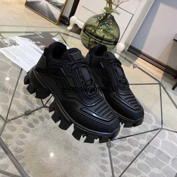 

casual shoes sneakers shoe sneaker camouflage capsule series color matching increase platform rubber men women cloudbust thunder 19fw p