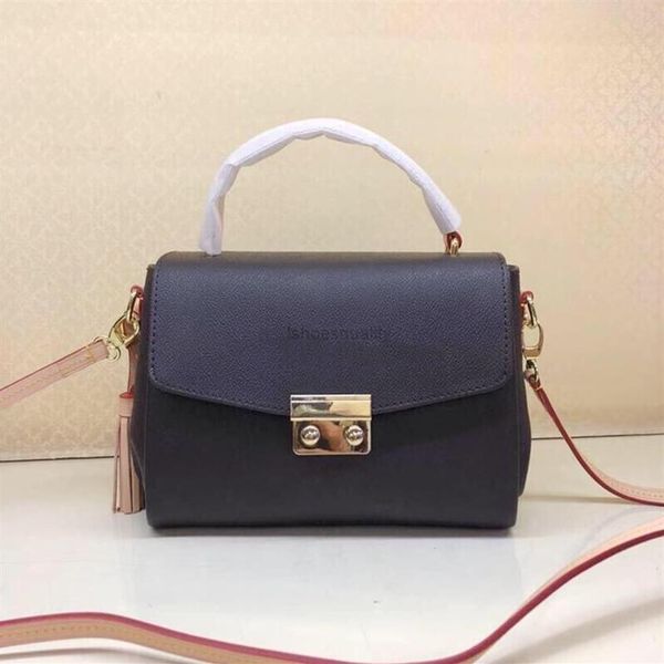 

outdoor bags whole new hands orignal leather lady messenger fashion satchel shoulder presbyopic package croisette damier purse288h