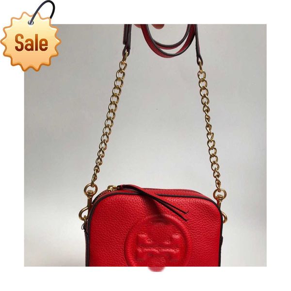 

uxury designer shoulder bags cross-body bag handbags 2023 new women's texture cowhide gold chain shoulder strap camera bag gift box pac