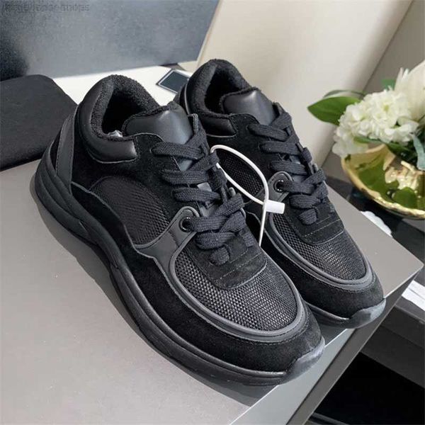 

2023 designer calfskin sneakers vintage suede casual shoes men women trainers reflective sneaker fashion platform shoe