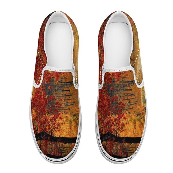 

printed canvas shoes with lowfashion sneakers popular christmas customized canvas shoes