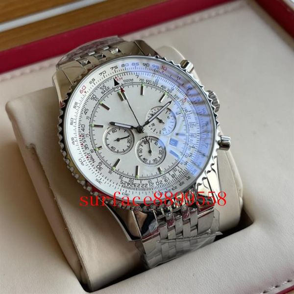 

brietling luxury mens watches quartz watch designer 42mm waterproof satch man whloe235t, Slivery;brown