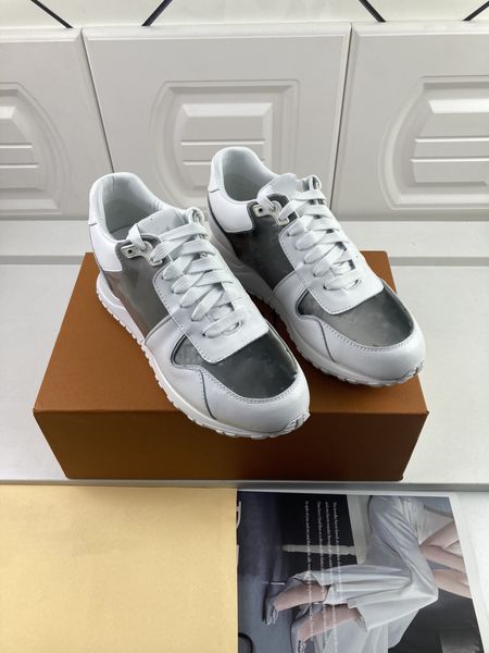 

designer woman's shoe leather lace up men fashion platform sneakers white black mens womens casual shoes 0613