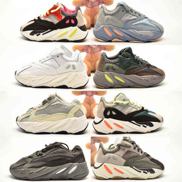 

700 v2 kids courant chaussures baby toddler kid shoes sneakers ouest yez enfant boys et filles pour enfants eur 26-35297i, Black