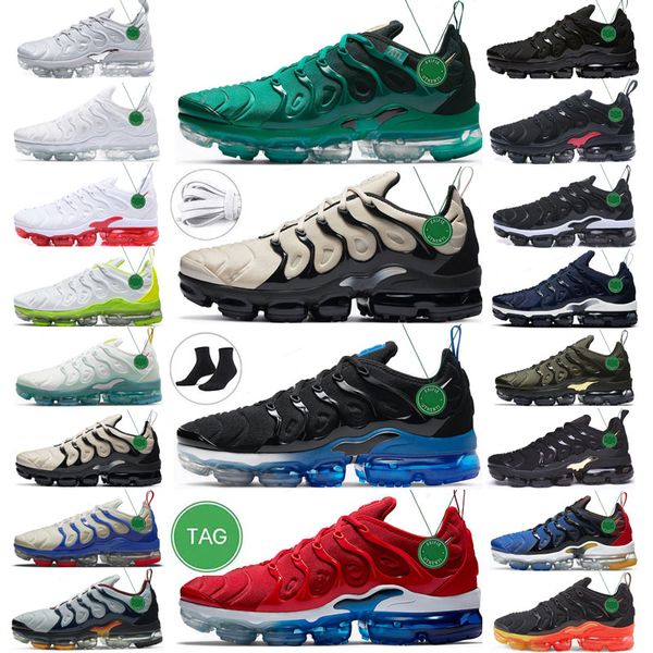 

size 13 triple black tn plus men shoes white sneakers volt glow oreo university blue gym red royal wolf grey olive green yellow mesh zapatil