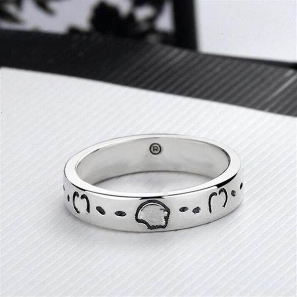 

20 fashion 925 sterling silver skull rings for mens and women party wedding engagement jewelry lovers gift2414