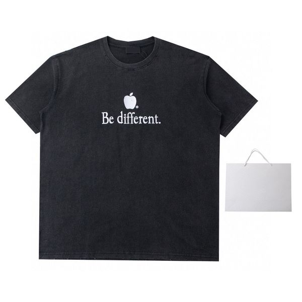 

men's plus tees & polos hip hop muscle fit curved hem white cotton custom printing men women t shirt casual quantity trend m- 1q2, Black;brown