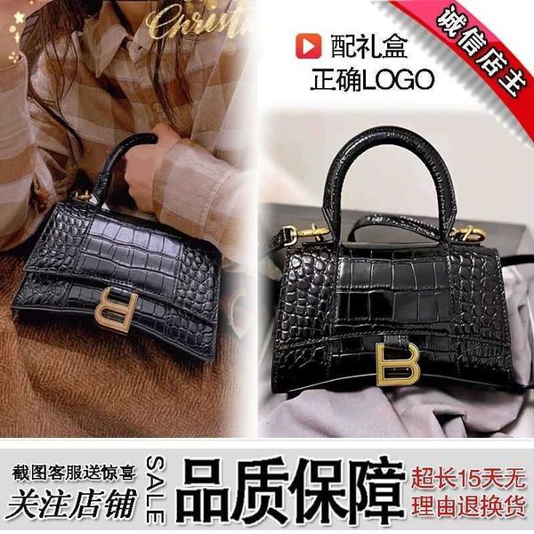 

designer baleciga handbag cowhide b pattern bag for portable change e6pe
