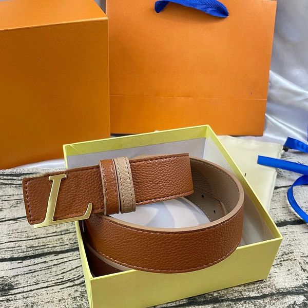 

women men designer belt mens womens fashion belts genuine leather male women casual jeans vintage strap waistband width 3.8cm with box, Black;brown