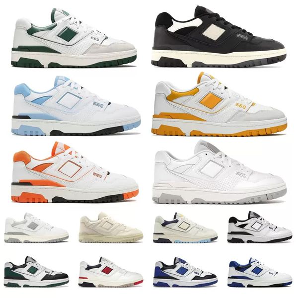 

with box 550 550s running shoes cream navy blue white green shadow sea salt varsity gold unc syracuse men women n550 b550 bb550 outdoor spor