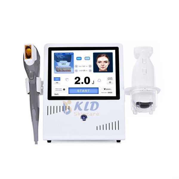 

2 in1 7d hifu health beauty items ultrasound radiofrequency anti-wrinkle body sculpting face lift skin tighten body shape salon machine