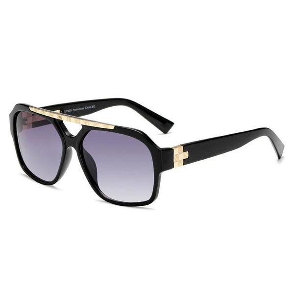 

brand design fashion men sunglasses vintage male square sun glasses luxury man sunglass uv400 shades gafas de sol frames310n, Black