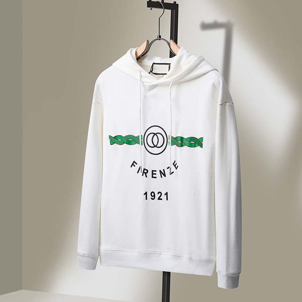 

Mens Hooded Hoodies Womens 23FW Fashion Streetwear Pullover Sweatshirts Loose Hoodies Couple Tops Clothing, Champagne