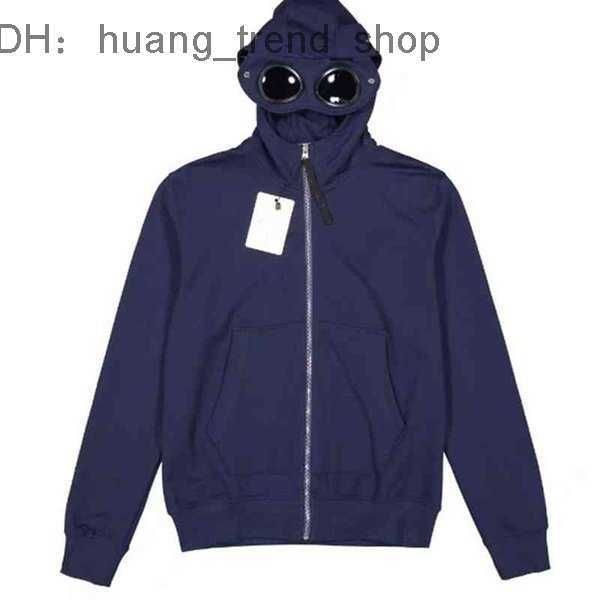 

men's hoodies sweatshirts cp designer hoodie mens pure euro-american simple personality trend sanitary clothes jacket hat glasses zippe, Black