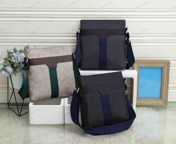 

luxury cross body bag designer bags fashion shoulder bags sling pack stripe design shopping packs computer package high-capacity