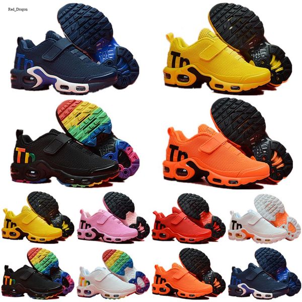 

2021 kids baby plus tn boy girl shoe for children classic parent-child athletic outdoor mix sneaker black casual shoes245p