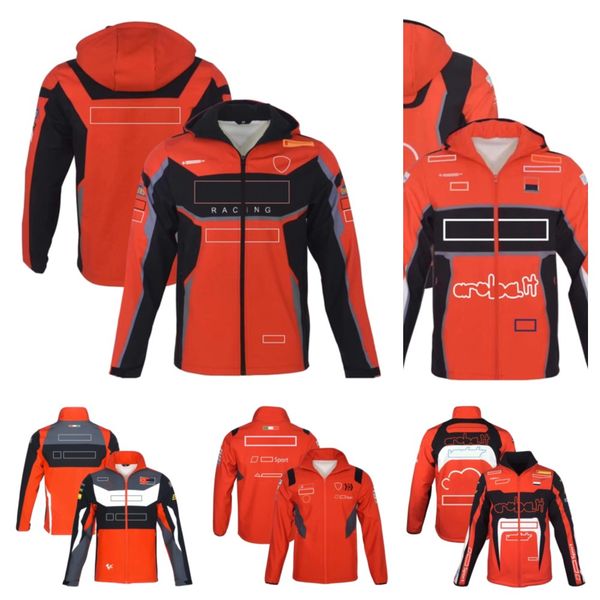 

motorcycle stand collar zipper sweater men's team overalls outdoor leisure racing jacket in autumn and winter