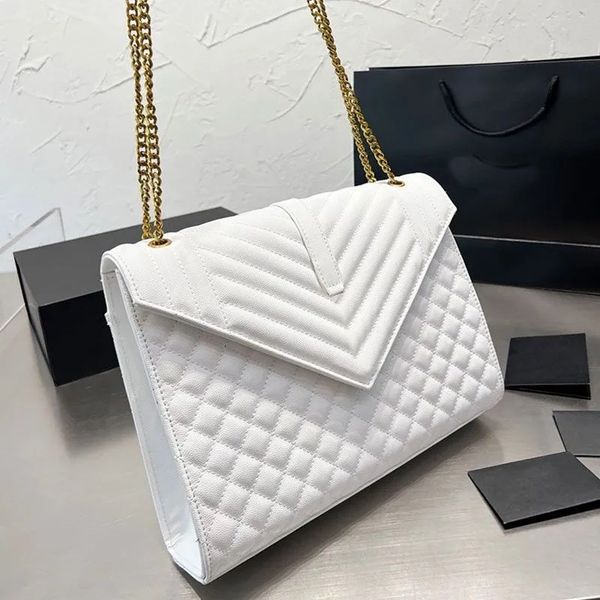 

luxury designer bag shoulder handbags y quality high fashion women wallets clutch totes crossbody cowhide classic chain messenger flap bags