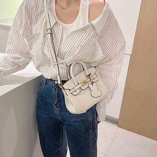 

designer handbag birkins bag herme togo houge cherry blossom powder small bag high sense female spring and summer hand messenger