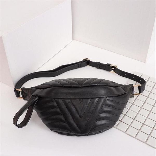 

women waist bags printing flower letters men handbag lattice handbags designers crossbody belt bag bumbag leather messenger evenin210o