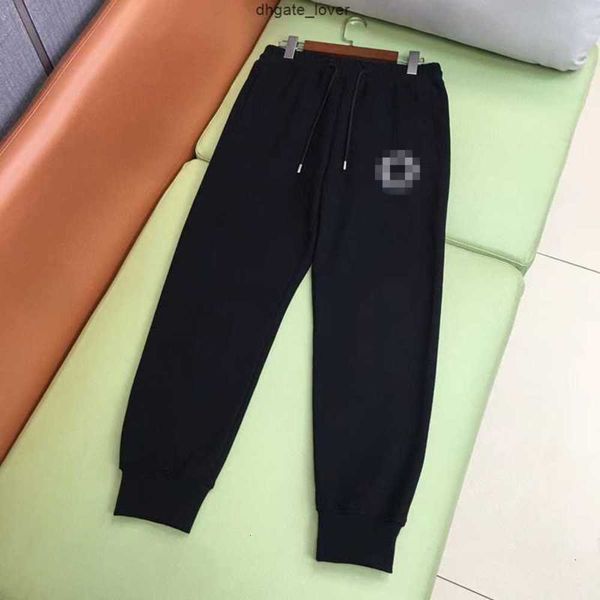 

2022 fashion brand ch four seasons cross horseshoe print casual leggings sports pants men and women same style terry cotton6rho, Black;white