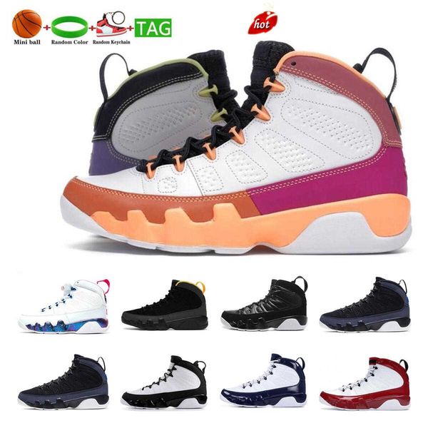 

og basketball shoes 9 university gold 9s racer blue men 9s sneaker sports trainers size eur 40-47, Black