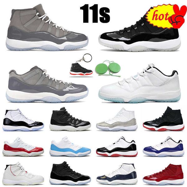 

2023 high basketball shoesjumpman 11 shoes cool grey men women 11s concord space jam legend blue platinum tint mens
