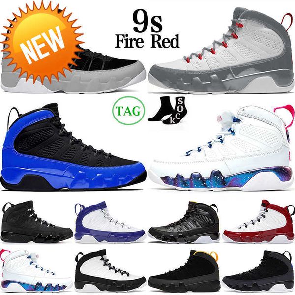 

new 9 9s mens basketball shoes fire red particle grey bred racer blue gym red anthracite chile change the world citrus men