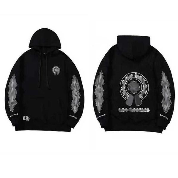 

fashion luxury jackets mens sweatshirts designer hoodies men women zipper cross scroll simple hooded sweater pullover hoodie casual coat ja, Black;brown