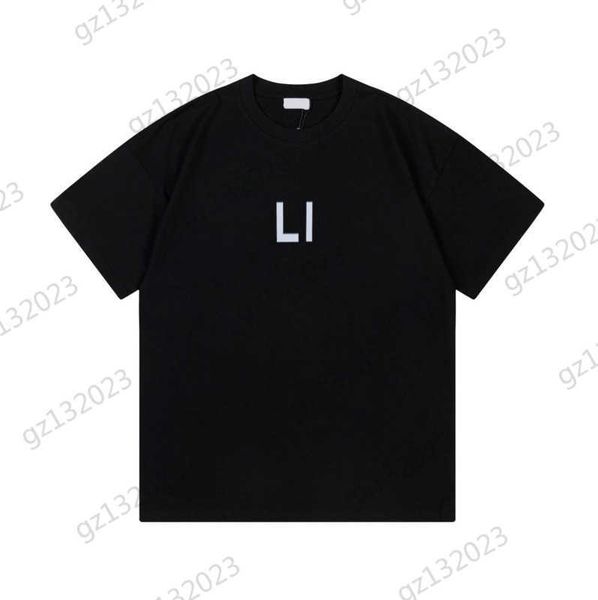 

womens clothes t-shirts letter printing crew neck short sleeve t-shirt base pure cotton loose pullover tees luxury brand style women clothes, White