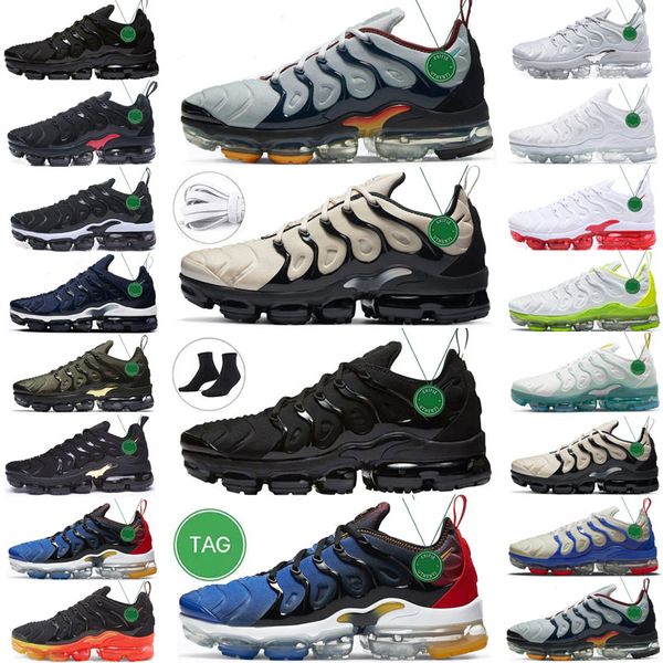 

men women tn plus designer shoes triple black white trainers aqua silver particle wolf grey university gold ice bred hyper blue sky pink wat
