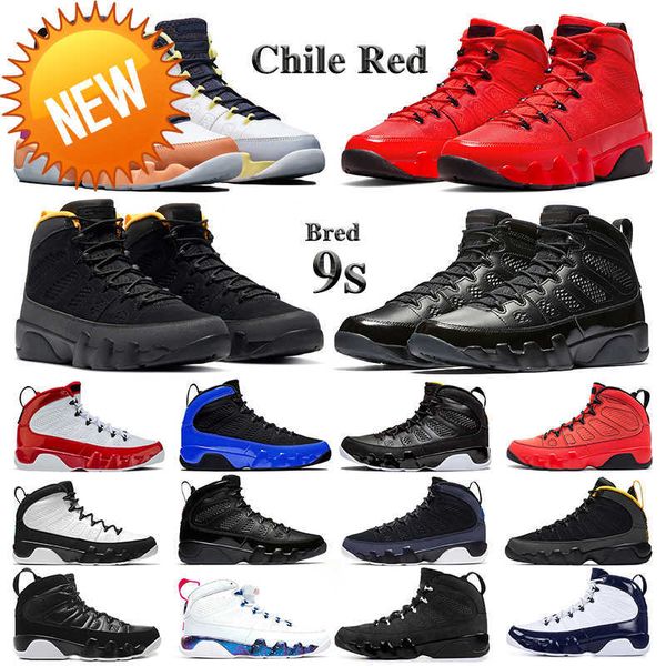 

new 9 9s men basketball shoes chile gym red unc particle grey racer blue reflective change the world anthracite space jace mens