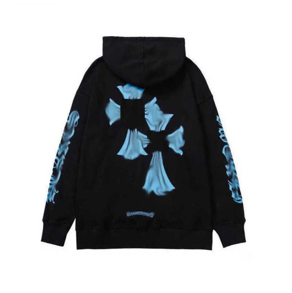 

fashion men's sweatshirts luxury jackets hoodies men women designer boy sanskrit print sweater zipper hooded cross pullover hoodie casu, Black;brown