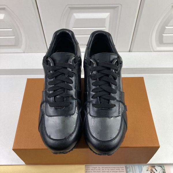

2023 designer woman shoe leather lace up men fashion platform sneakers white black mens 0613