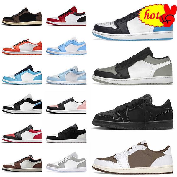 

2023 high basketball shoesjorden 1s jumpman 1 low cut shoes shadow toe trainers men women travis scotts black phanto