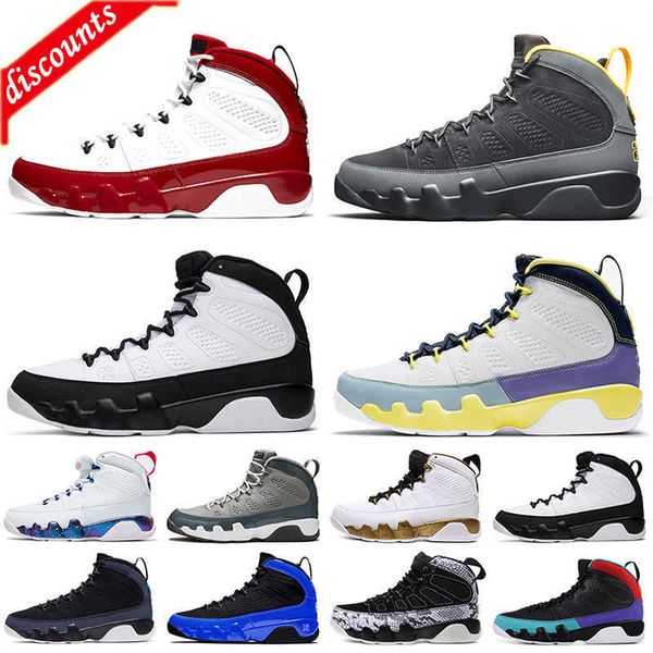 

luxurys designers jumpman 9 9s basketball shoes retro change the world university gold gym red space jam men 47 sneakers