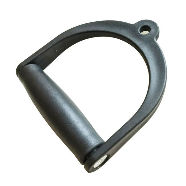 

handle grip wide design resistant accessories gym equipment training heavy duty d shape lat pull down bar cable fitness machine press rowing