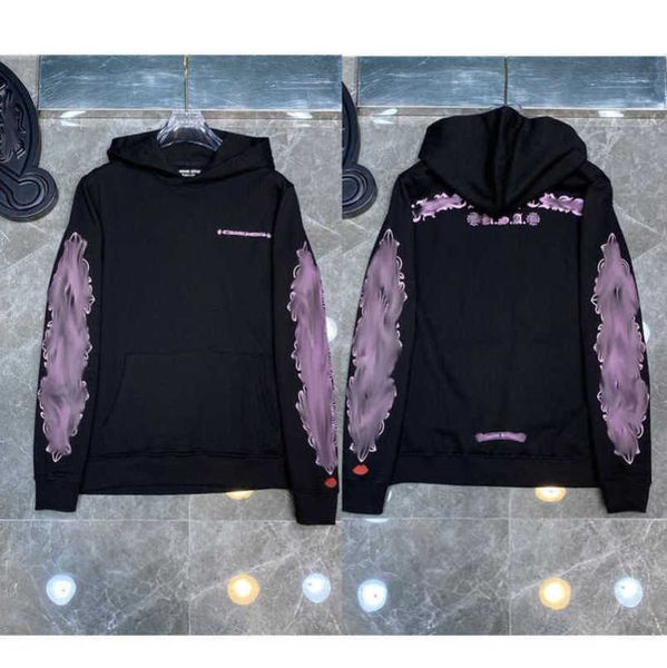 

mens jackets fashion luxury sweatshirts designer hoodies ch men women zipper cross scroll simple hooded sweater pullover hoodie casual coat, Black;brown